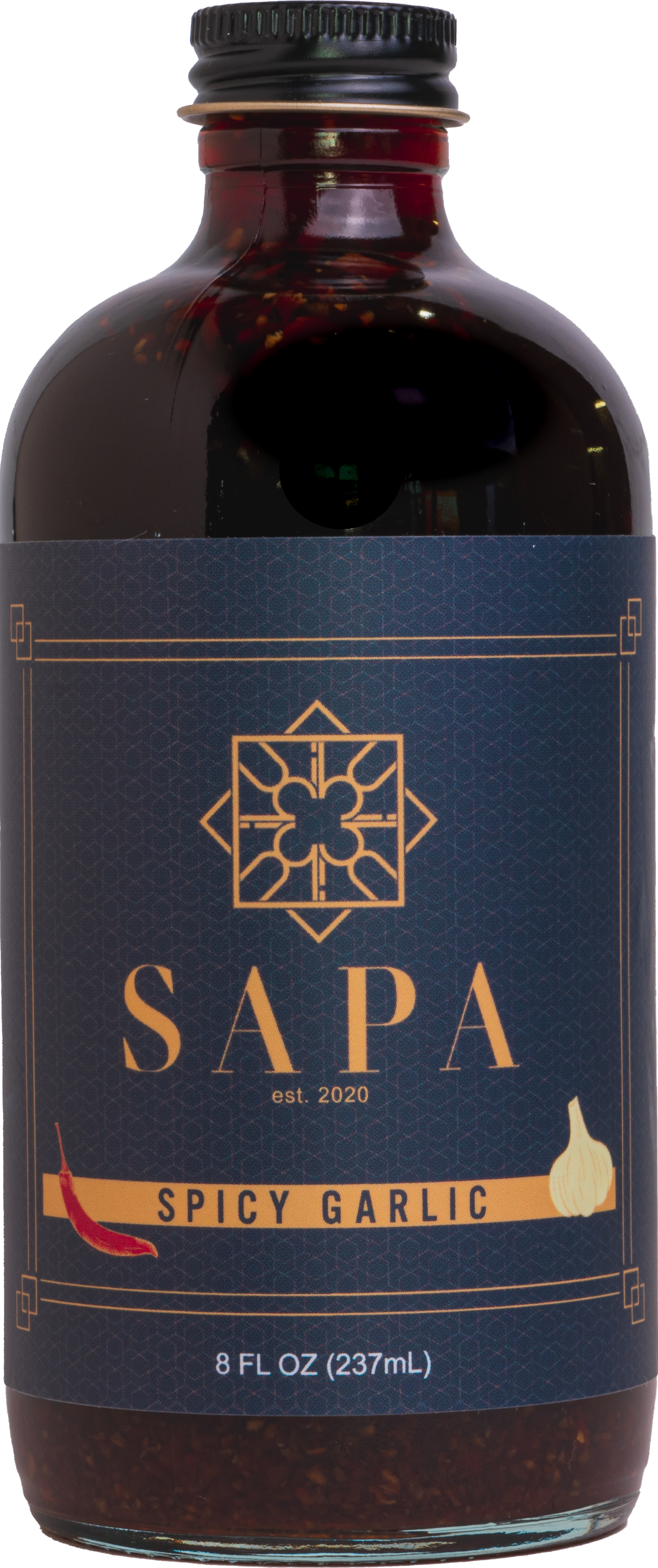 Sapa and Co. Spicy Garlic sweet soy sauce bottle